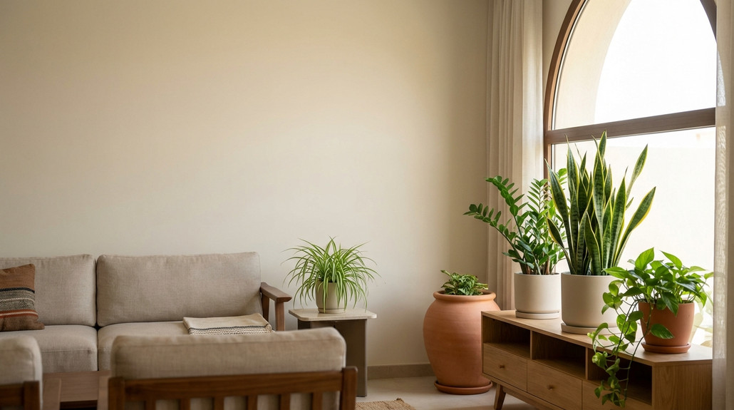 أفضل النباتات الداخلية للمكاتب في الدول الحارة في منازل المملكة العربية السعودية