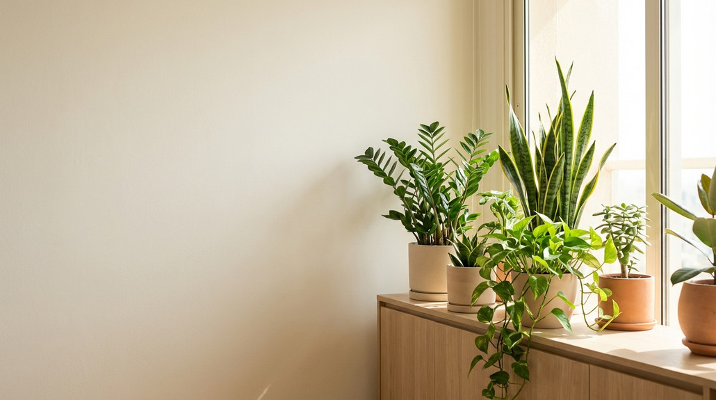 أفضل النباتات الداخلية للشقق ذات الإضاءة المحدودة في منازل الإمارات