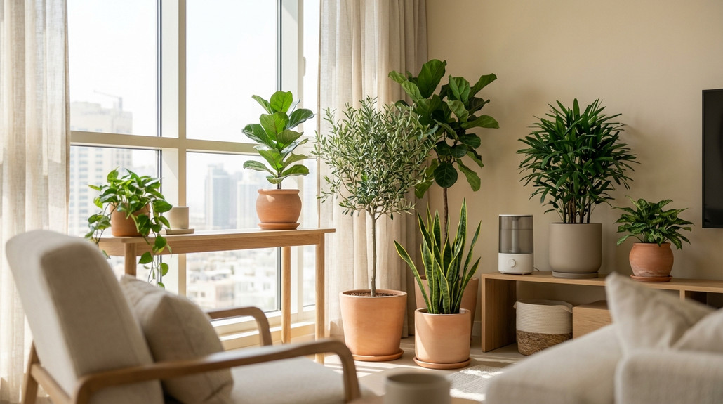 عدد مرات ري النباتات الداخلية بشكل صحيح في منازل الإمارات