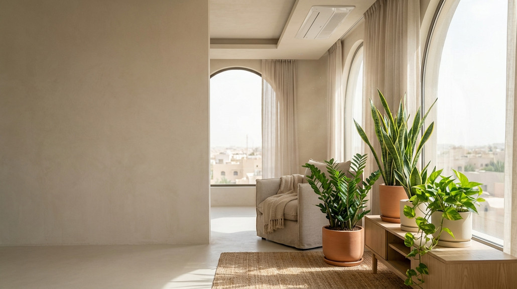 نباتات داخلية سهلة العناية للأشخاص المشغولين في منازل العراق