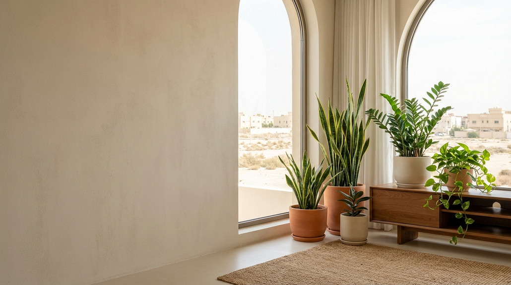 نباتات داخلية لا تحتاج متابعة مستمرة في منازل العراق