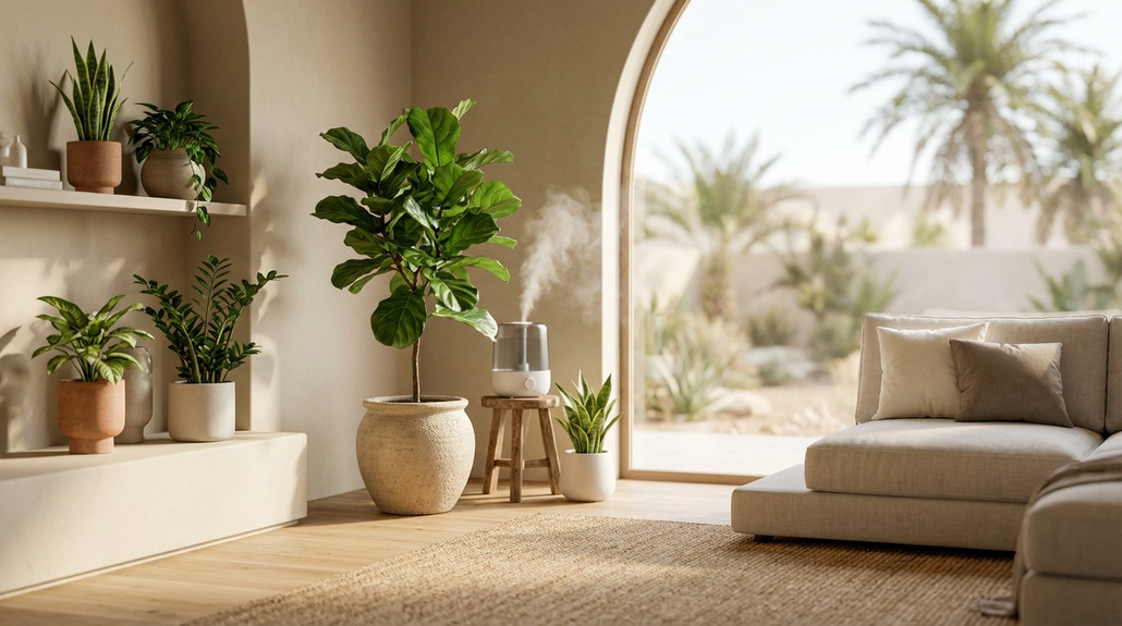 أسباب اصفرار أوراق النباتات الداخلية وكيفية علاجها في منازل الإمارات