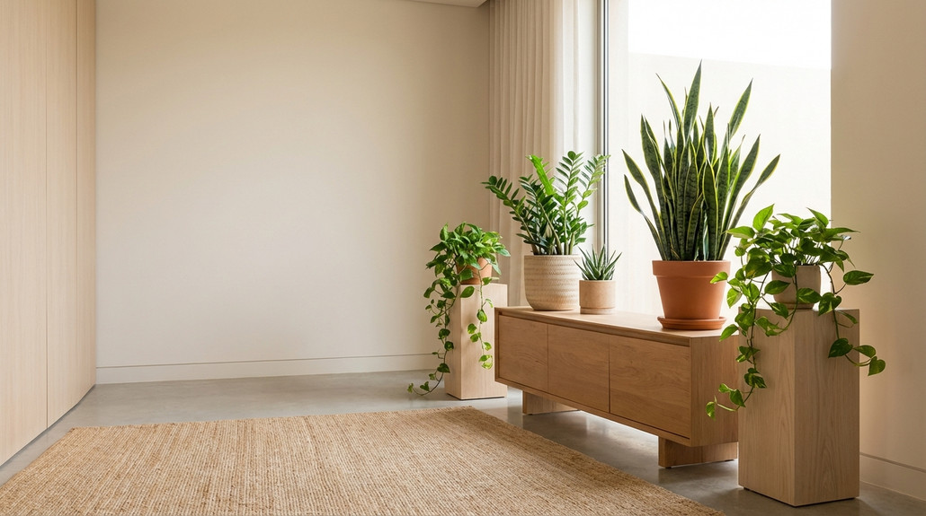 نباتات داخلية سهلة العناية للأشخاص المشغولين في منازل المملكة العربية السعودية