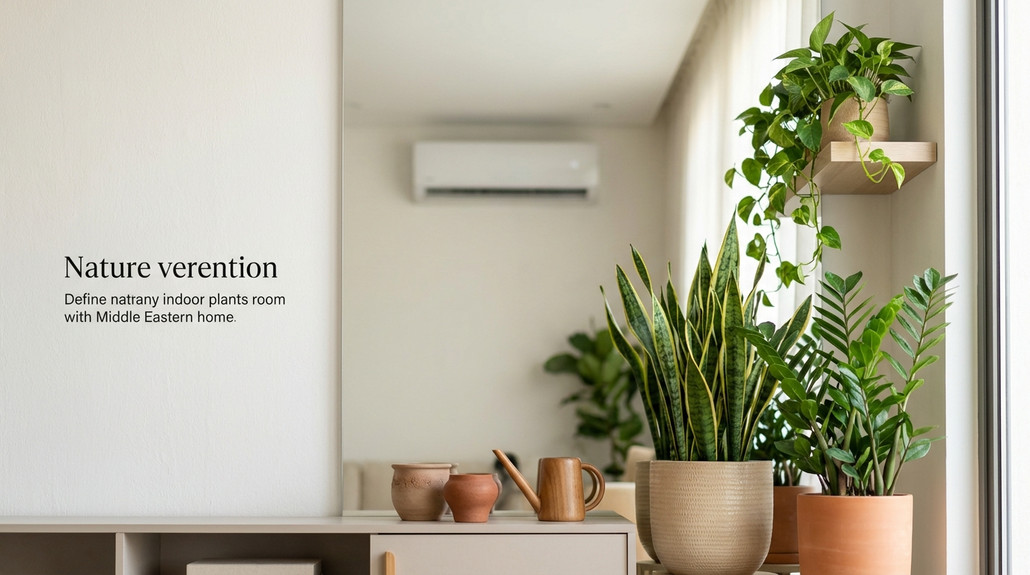 أفضل النباتات الداخلية التي تتحمل الحرارة والمكيف في منازل العراق