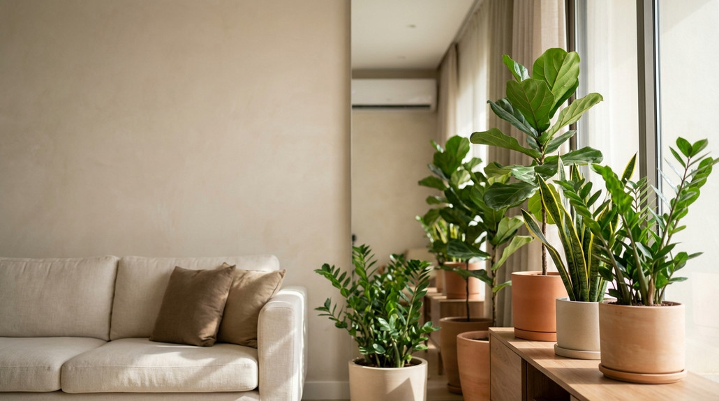 مشاكل النباتات الداخلية الشائعة في المنازل الحارة في منازل المملكة العربية السعودية