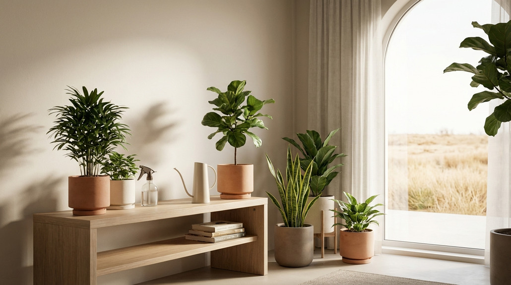 أخطاء العناية بالنباتات الداخلية التي تؤدي لموتها في منازل السعودية