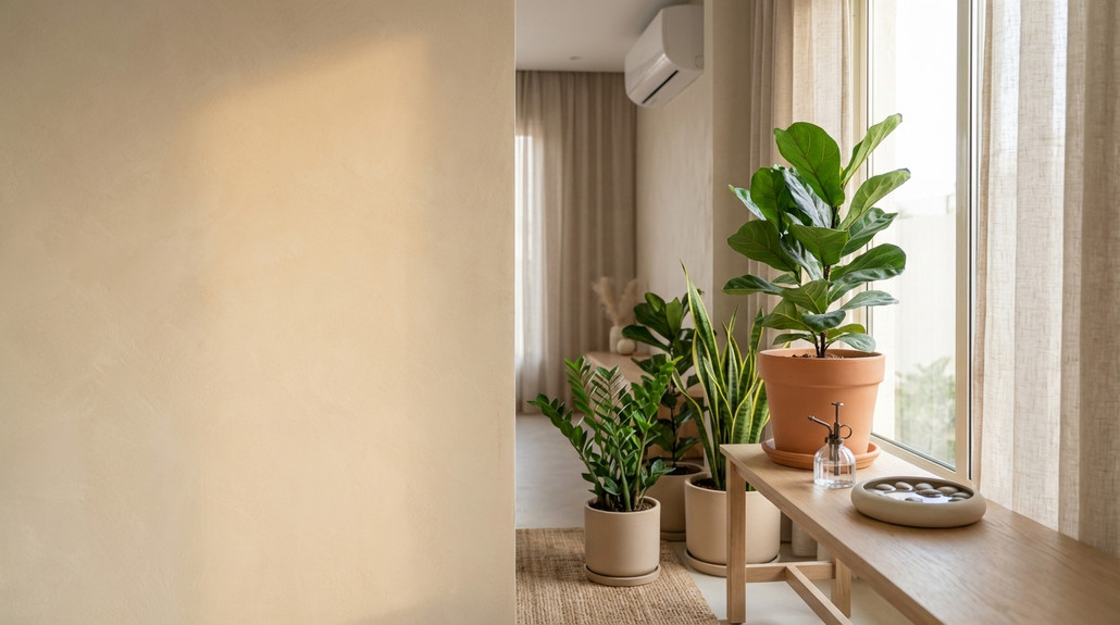كيفية العناية بالنباتات الداخلية خلال حرارة الصيف في منازل الإمارات