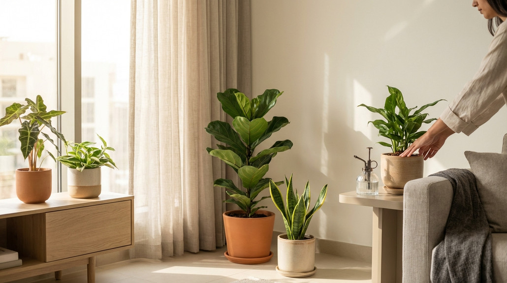 Indoor Plant Care Mistakes That Kill Plants Slowly in UAE Homes