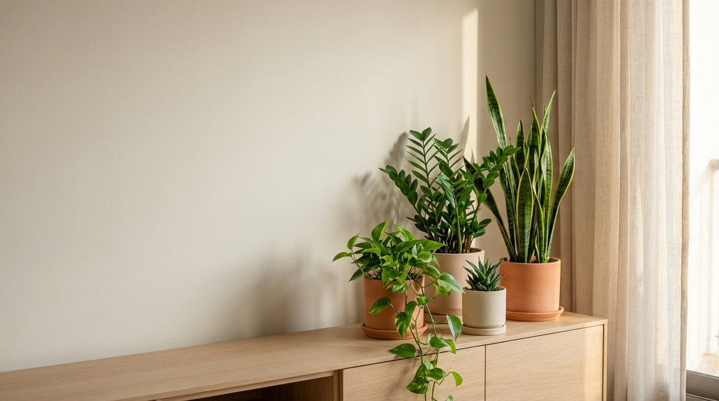 أفضل النباتات الداخلية للشقق ذات الإضاءة المحدودة في منازل العراق