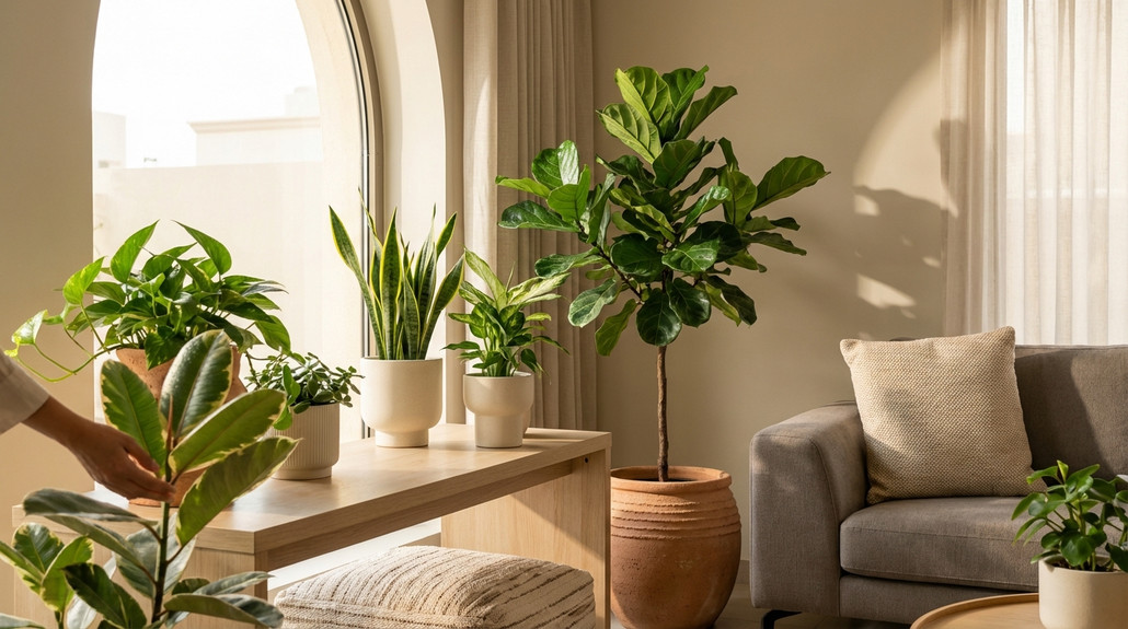 أخطاء العناية بالنباتات الداخلية التي تؤدي لموتها في منازل السعودية