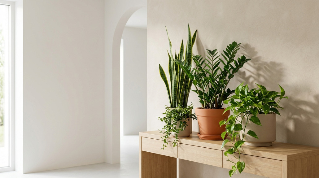 أفضل النباتات الداخلية للمكاتب في الدول الحارة في منازل العراق