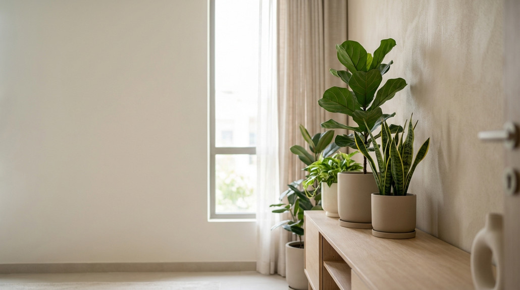 كيف تتأثر النباتات الداخلية بالمناخ الحار في منازل السعودية