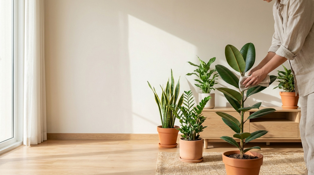 مشاكل النباتات الداخلية الشائعة في المنازل الحارة في منازل الإمارات