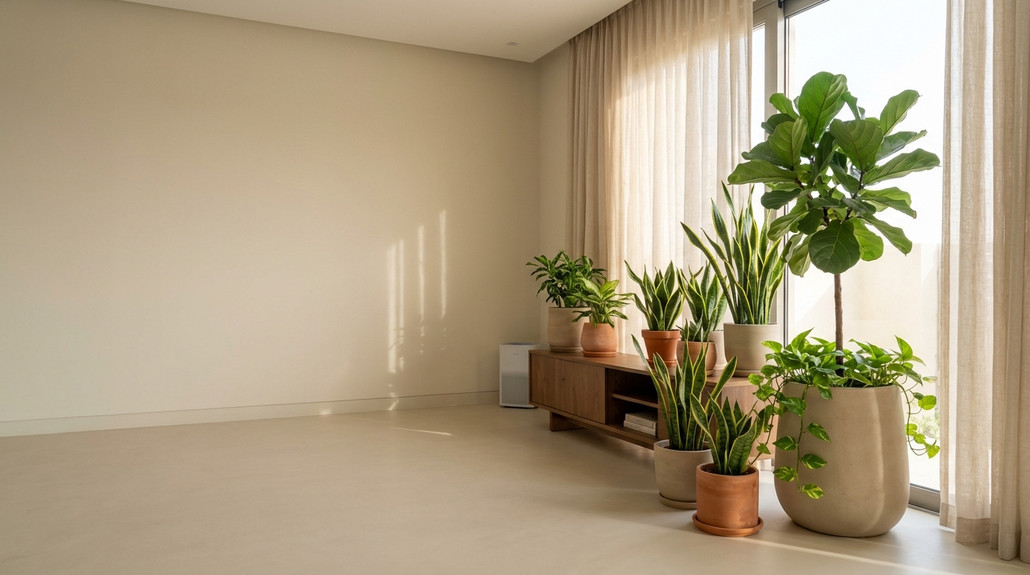 كيف تتأثر النباتات الداخلية بالمناخ الحار في منازل العراق