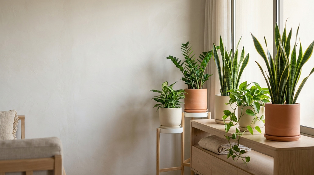 أفضل النباتات الداخلية التي تتحمل الحرارة والمكيف في منازل العراق