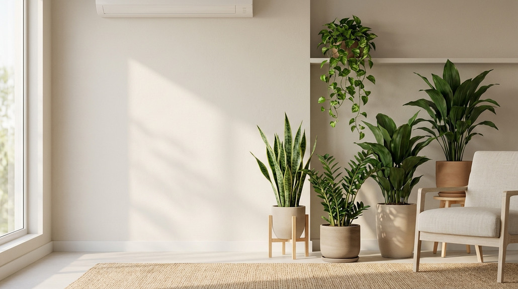 نباتات داخلية سهلة العناية للأشخاص المشغولين في منازل المملكة العربية السعودية