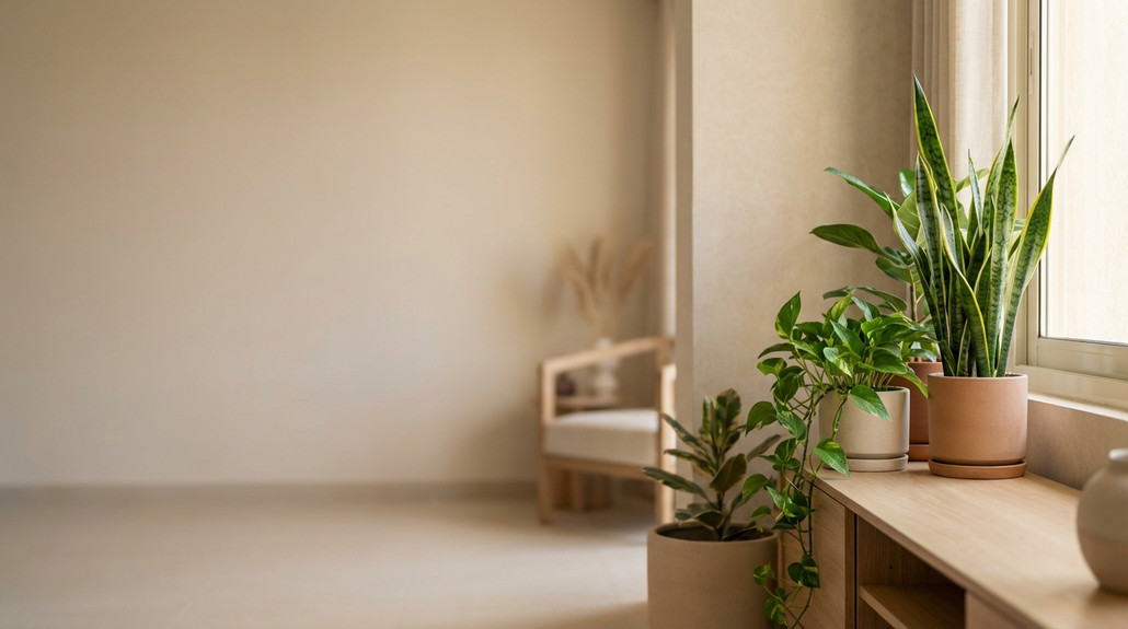 نباتات داخلية لا تحتاج متابعة مستمرة في منازل المملكة العربية السعودية