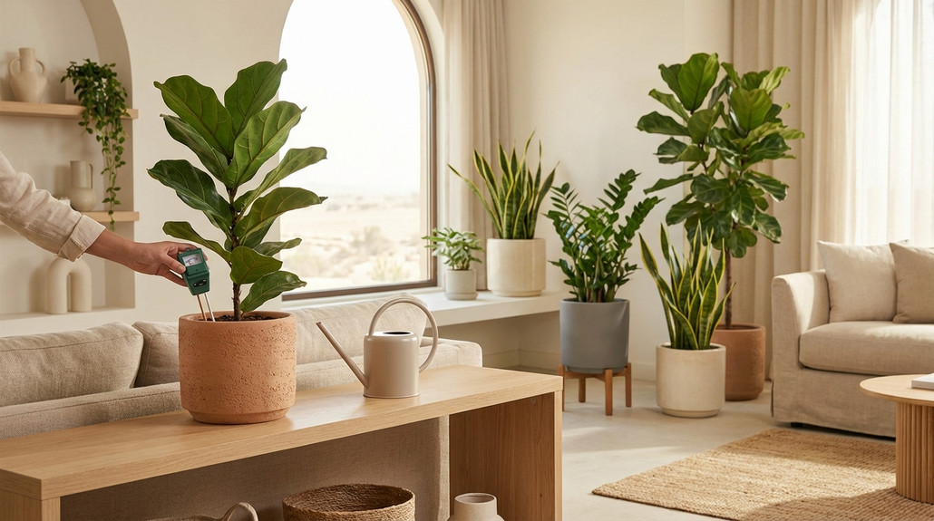 أخطاء العناية بالنباتات الداخلية التي تؤدي لموتها في منازل الإمارات