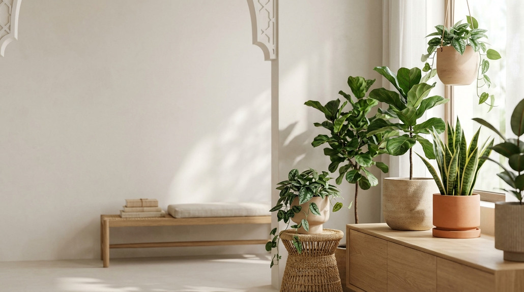 ما الذي تحتاجه النباتات الداخلية فعليًا للبقاء في المنازل في منازل الإمارات