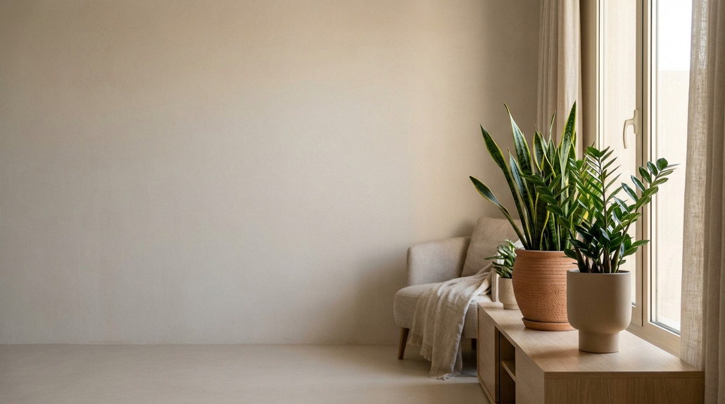 أفضل النباتات الداخلية للشقق ذات الإضاءة المحدودة في منازل الإمارات