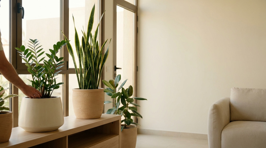 كيف تتأثر النباتات الداخلية بالمناخ الحار في منازل المملكة العربية السعودية