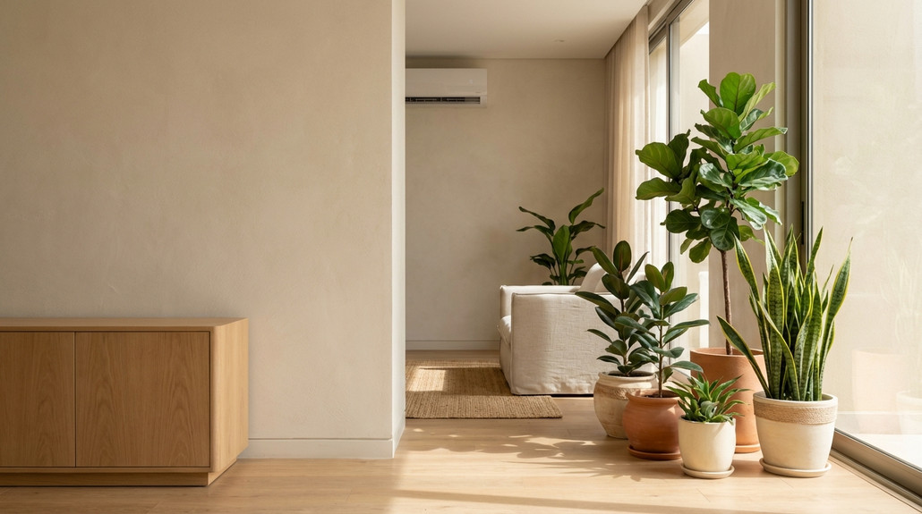 مشاكل النباتات الداخلية الشائعة في المنازل الحارة في منازل المملكة العربية السعودية