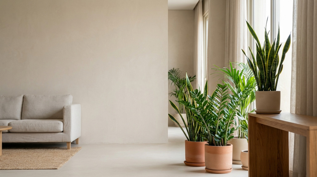 نباتات داخلية سهلة العناية للأشخاص المشغولين في منازل المملكة العربية السعودية