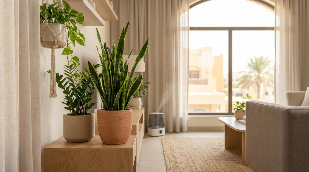 أفضل النباتات الداخلية للشقق ذات الإضاءة المحدودة في منازل العراق