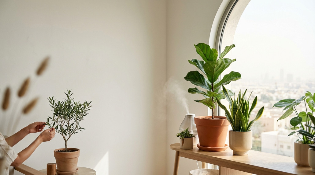 عدد مرات ري النباتات الداخلية بشكل صحيح في منازل الإمارات