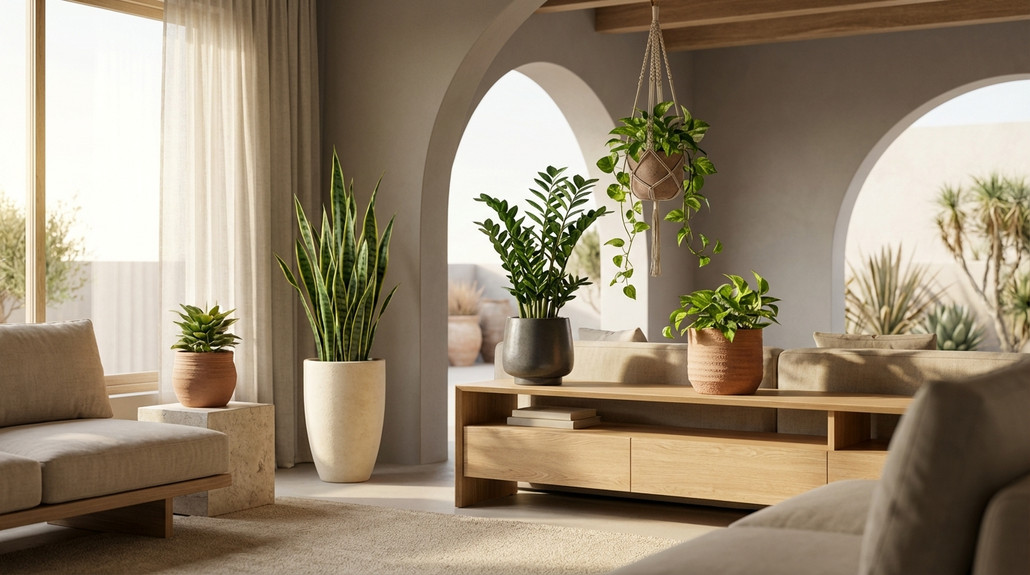 نباتات داخلية لا تحتاج متابعة مستمرة في منازل الإمارات