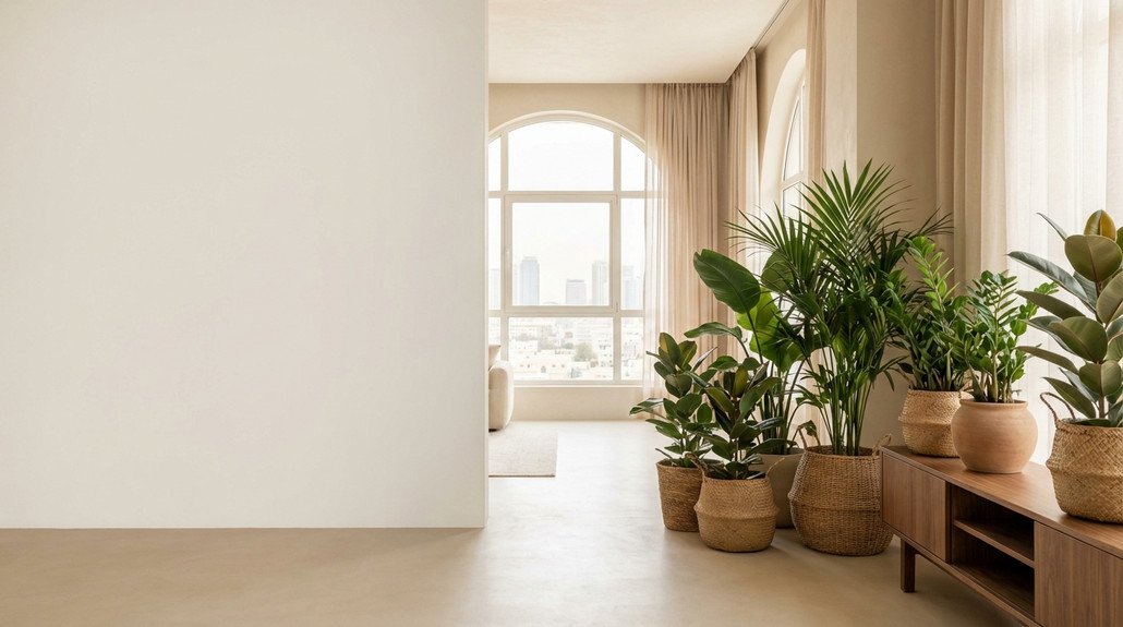 كيفية العناية بالنباتات الداخلية خلال حرارة الصيف في منازل العراق