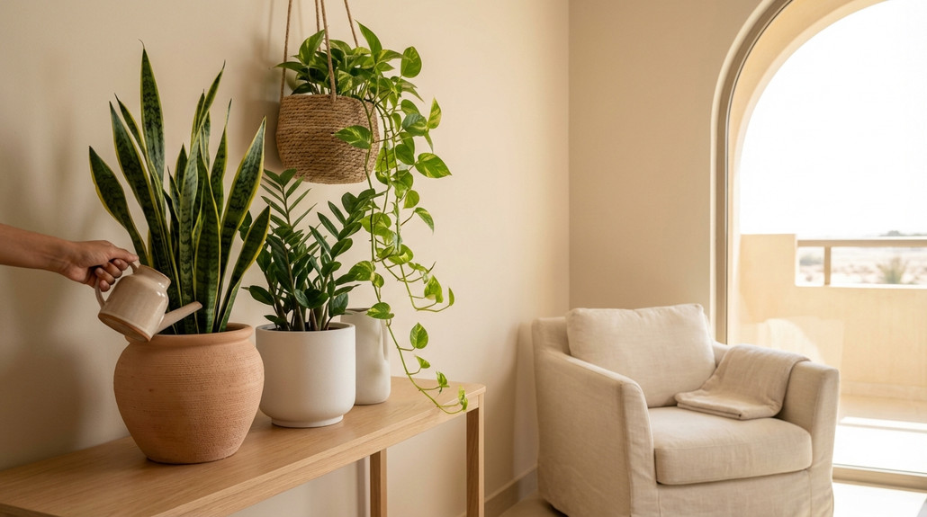 نباتات داخلية لا تحتاج متابعة مستمرة في منازل العراق