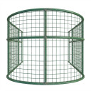 Green Metal Cylindrical Plant Guard