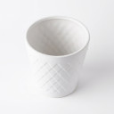 White Ceramic Planter Pot