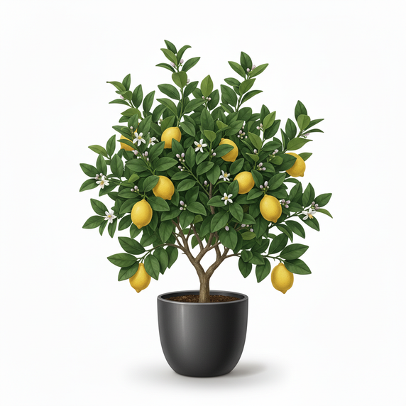 Dwarf Lemon Tree 'Dwarf'