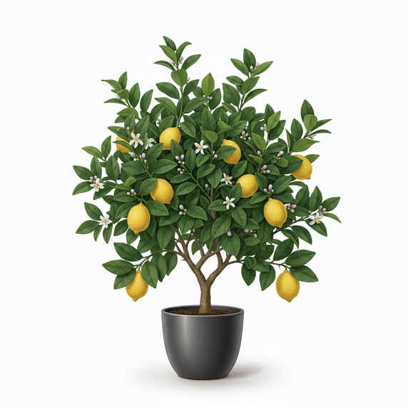 Dwarf Lemon Tree 'Dwarf'