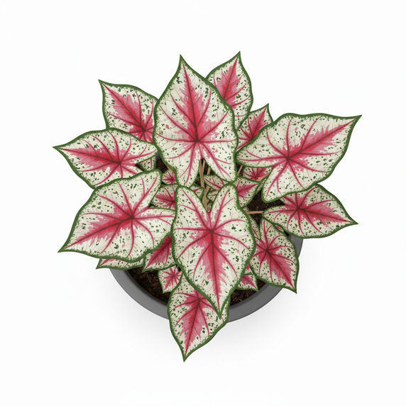 Angel Wings Caladium 'Variegated'