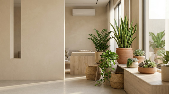 نباتات داخلية سهلة العناية للأشخاص المشغولين في منازل العراق