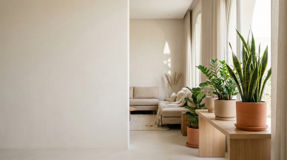 مشاكل النباتات الداخلية الشائعة في المنازل الحارة في منازل السعودية