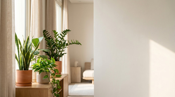 أفضل النباتات الداخلية للمكاتب في الدول الحارة في منازل العراق