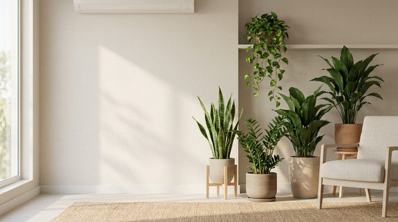 نباتات داخلية سهلة العناية للأشخاص المشغولين في منازل المملكة العربية السعودية
