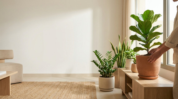 أخطاء العناية بالنباتات الداخلية التي تؤدي لموتها في منازل المملكة العربية السعودية