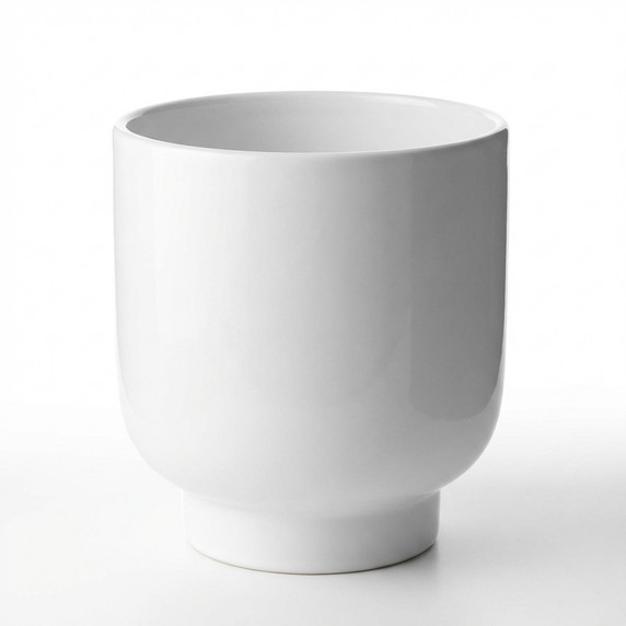 Round Ceramic Planter