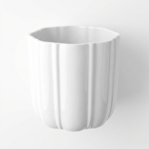 White Decorative Planter Pot