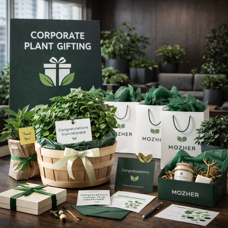 Mozher Corporate Gifting Programs with Premium Plants