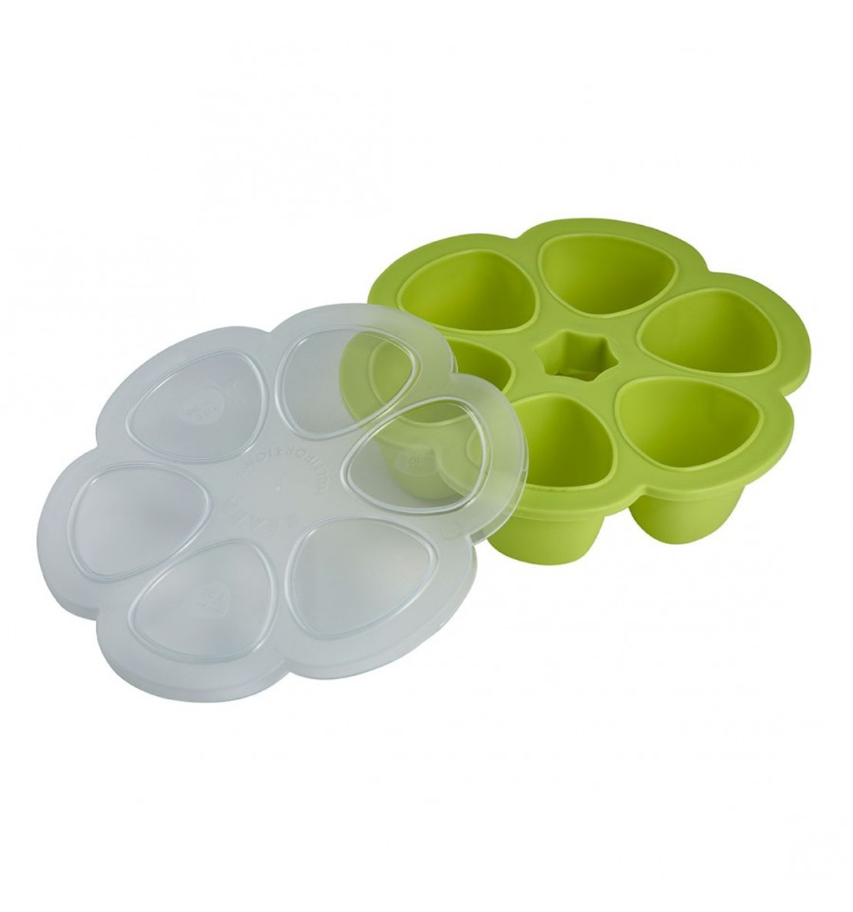 Beaba Multiportionsª 3oz Silicone Tray - Neon - Bebeprecious