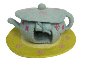 Papoose Felt Teacup House and Mat Papoose Felt Teacup House and Mat