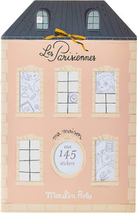 Moulin Roty Les Parisiennes Coloring and Sticker Book Moulin Roty Les Parisiennes Coloring and Sticker Book