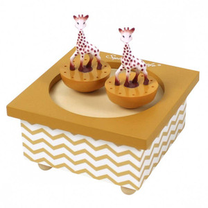 Music Box Dancing Sophie the Giraffe caramel Trousselier SAS Music Box Dancing Sophie the Giraffe caramel Trousselier SAS