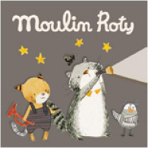 Carrusel musica cuna Gatos Moulin Roty Moustaches